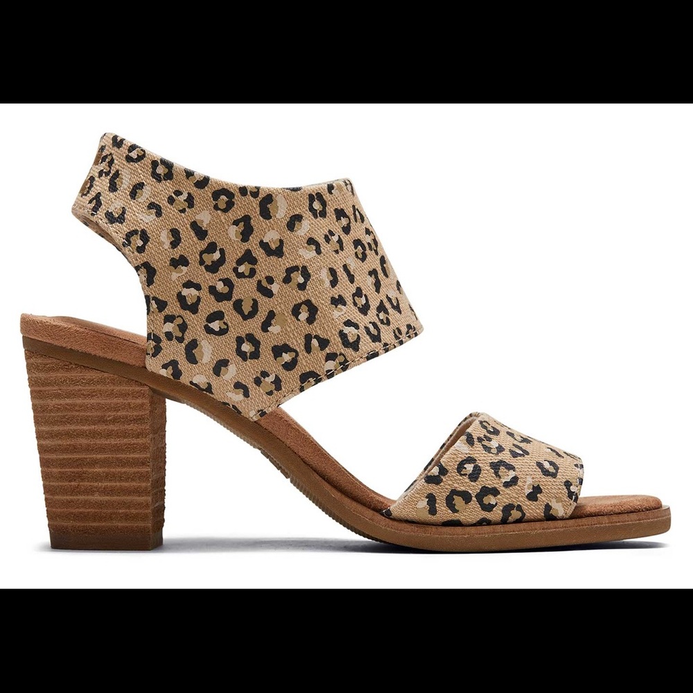 Toms Majorca heeled sandal - new in box, just one tried on.
